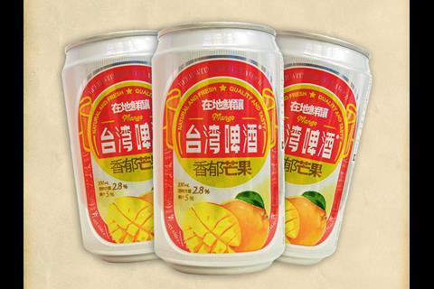 South Korea: Mango flavoured beer